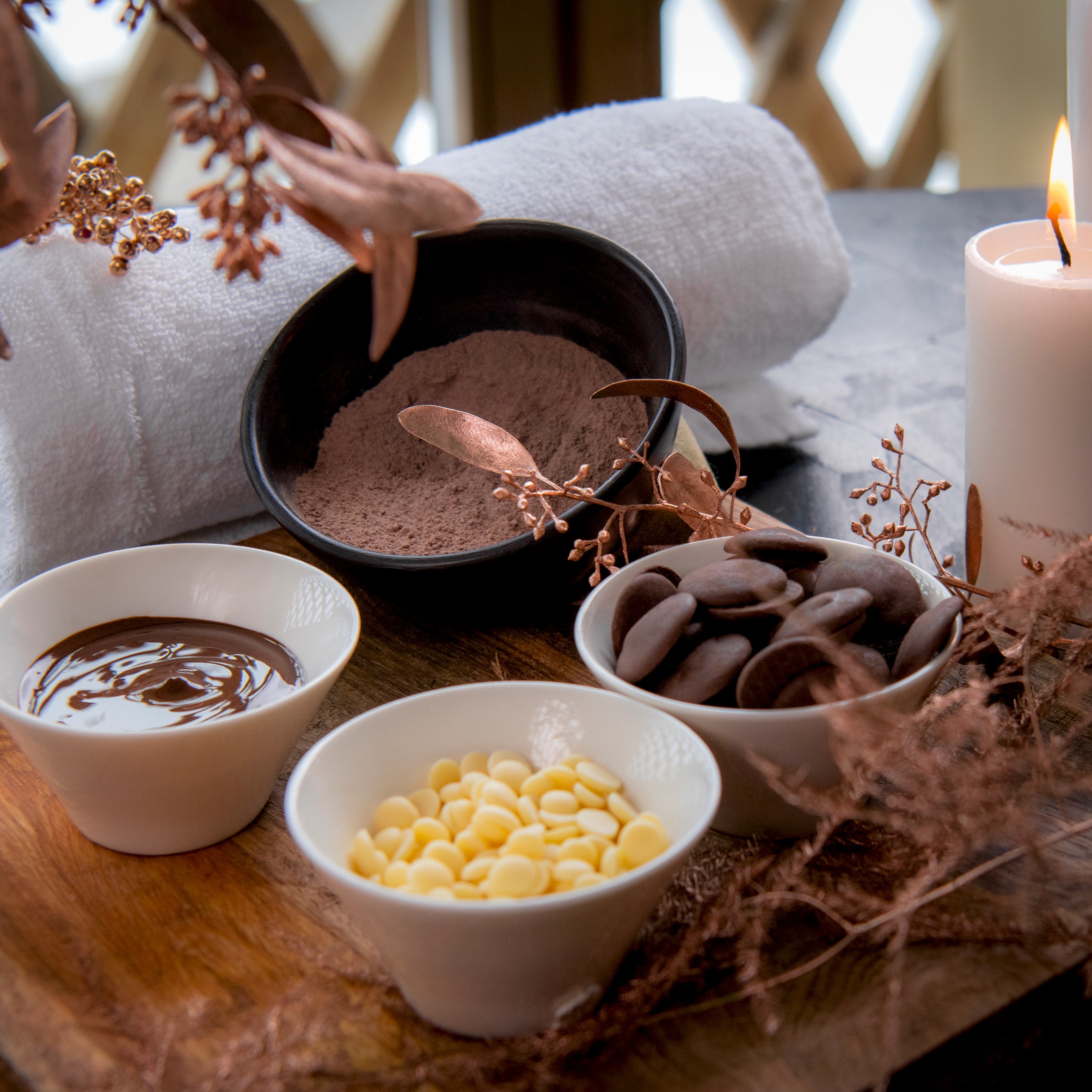 Bains de la Gruyère massage chocolat