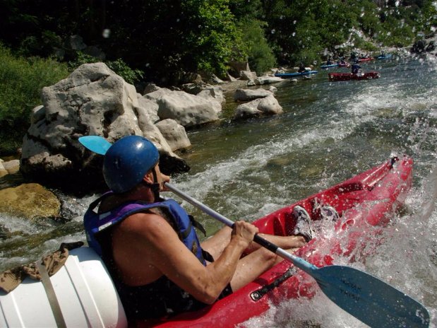 Canon kayak - activités camping l'olivier - nimes - sommieres
