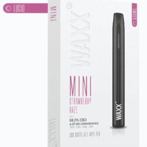 Vape Pen Waxx mini 500mg Strawberry Haze