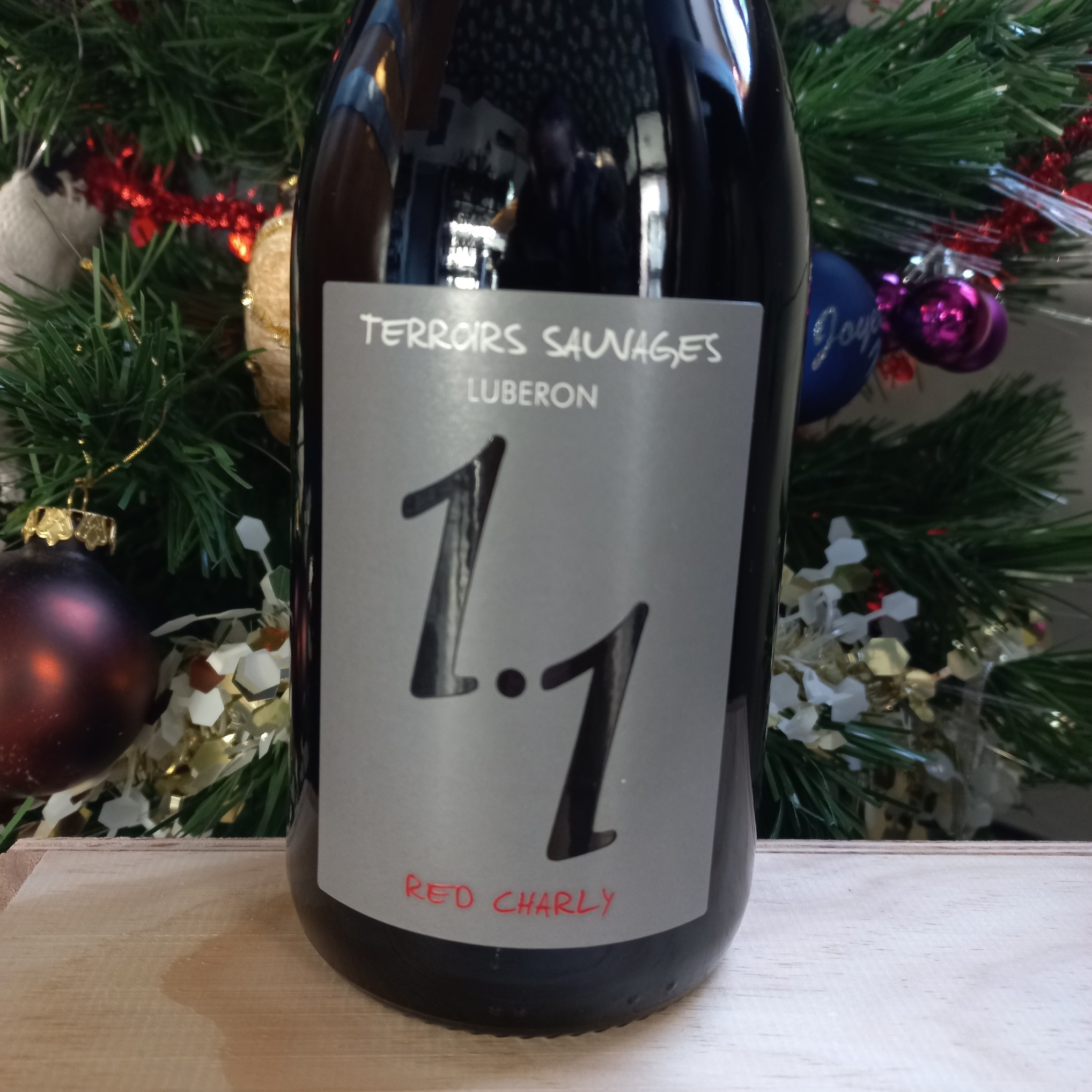 Terroirs Sauvages. Red Charly 1.1. AOP Lubéron 2018