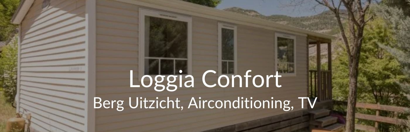 Loggia confort montagne - camping - orpierre - provence