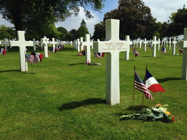 cimetière américain saint james
