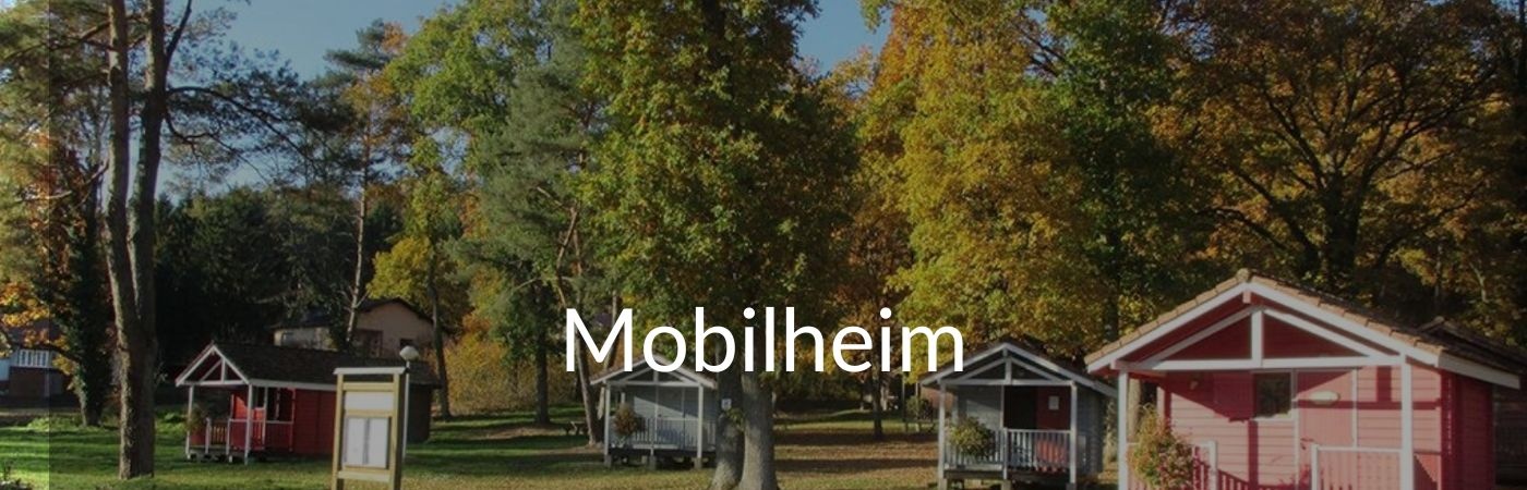 Mobilheim - Camping in Frankreich mit Pool in Baerenthal in der Moselle