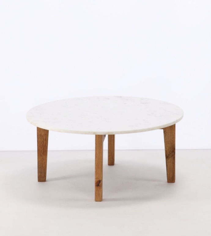 Table basse Tekato ronde marbre