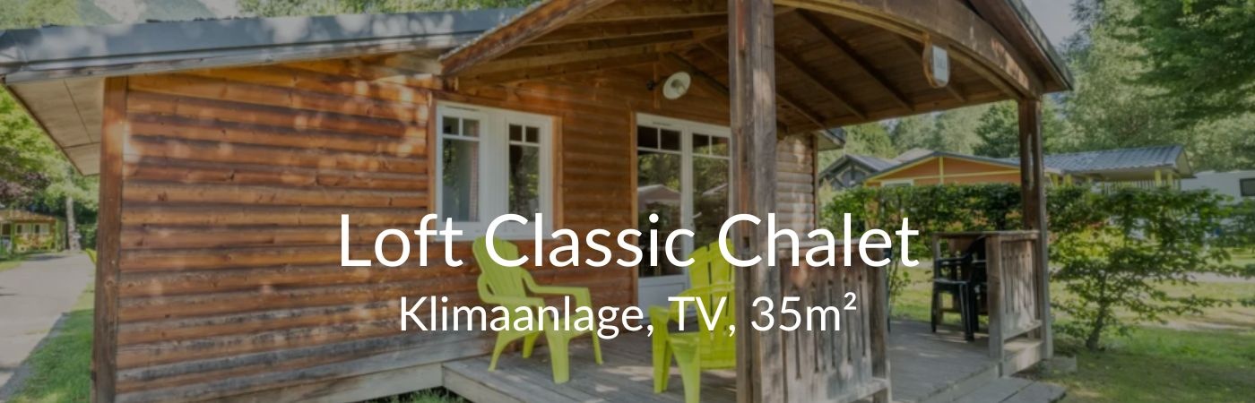 Loft Classic Chalet - Camping Koawa Le Colporteur - Bourg d'oisans - Alpe d'huez - Isère