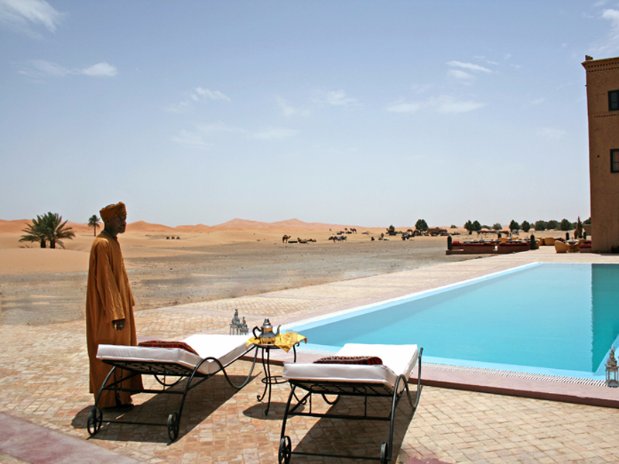 Piscine Naturelle Hotel Kanz Erremal Desert