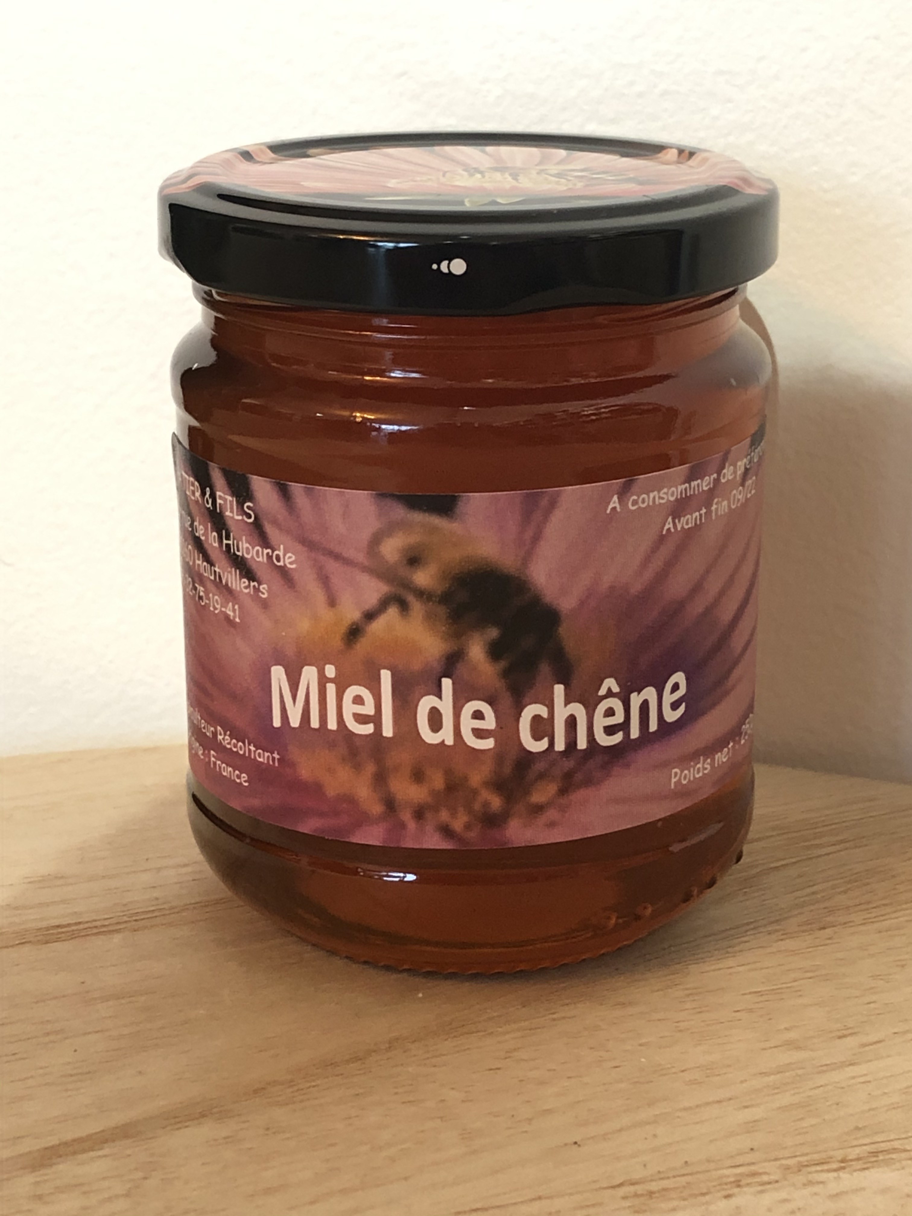 produit-de-la-ruche-hatier-fils-Pot-miel-250gr-chene