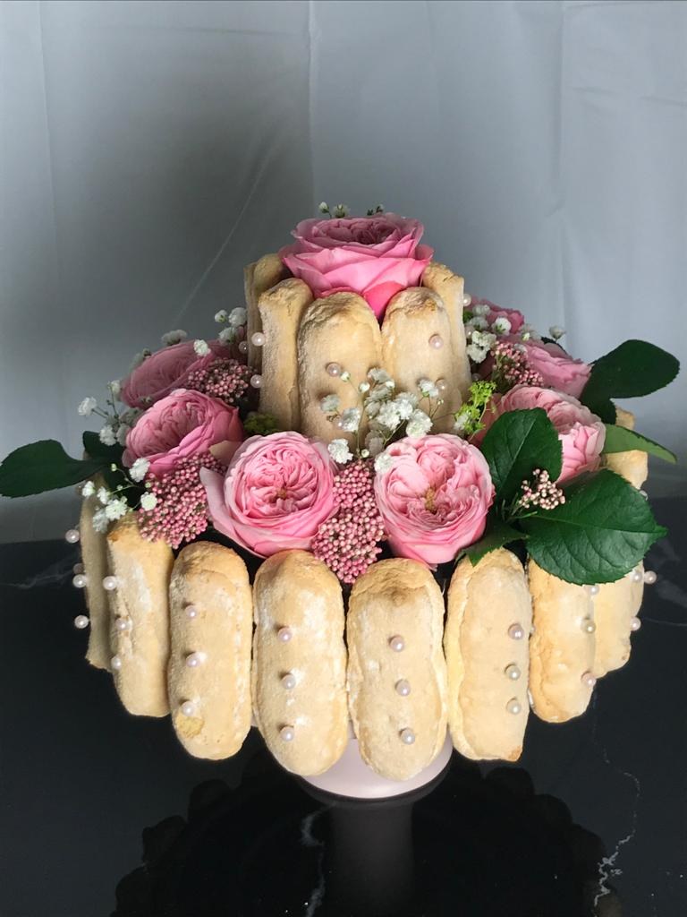 Gâteau de fleurs 
