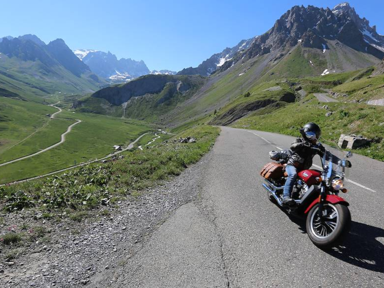 moto grande route des Alpes