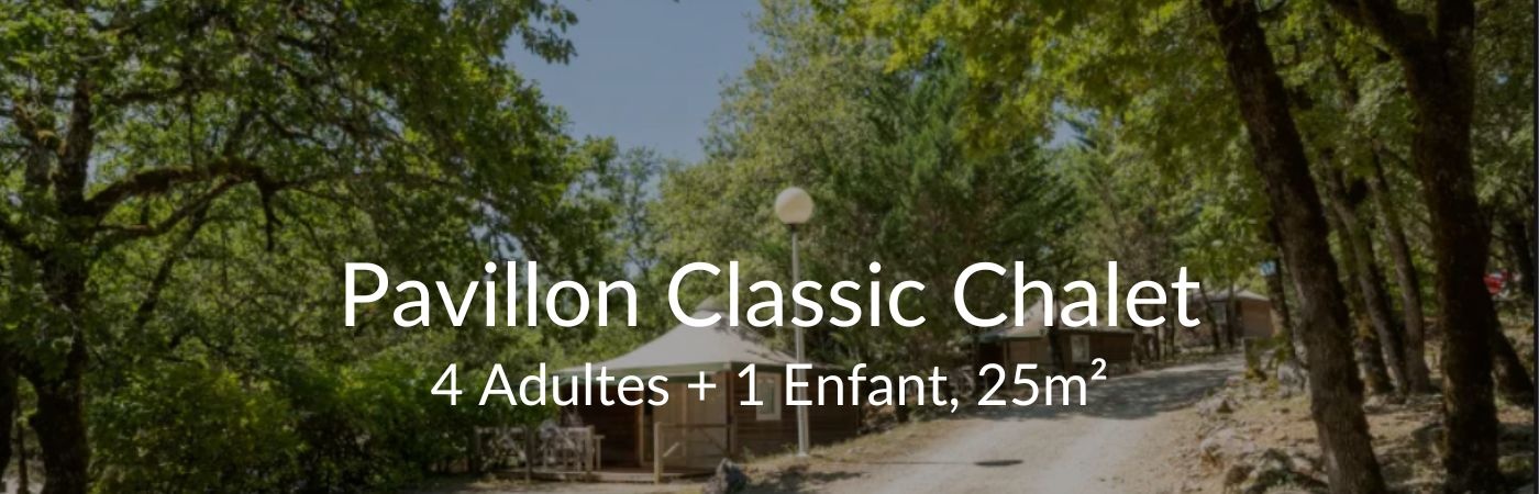 Pavillon Classic Chalet - Camping Koawa Les Reflets du Quercy - Crayssac - proximité Cahors - Lot