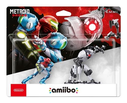 Amiibo-collection-Metroid-Dread-SAMUS-et-E-M-M-I