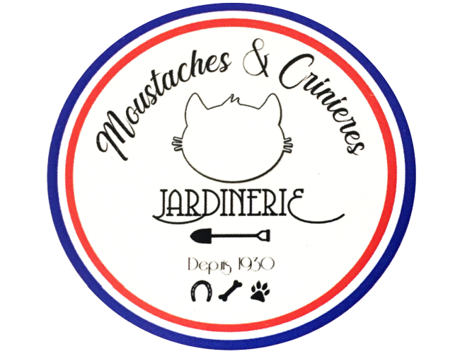 logo jardinerie moustaches & crinières à béziers dans l’hérault grainerie et alimentation animale