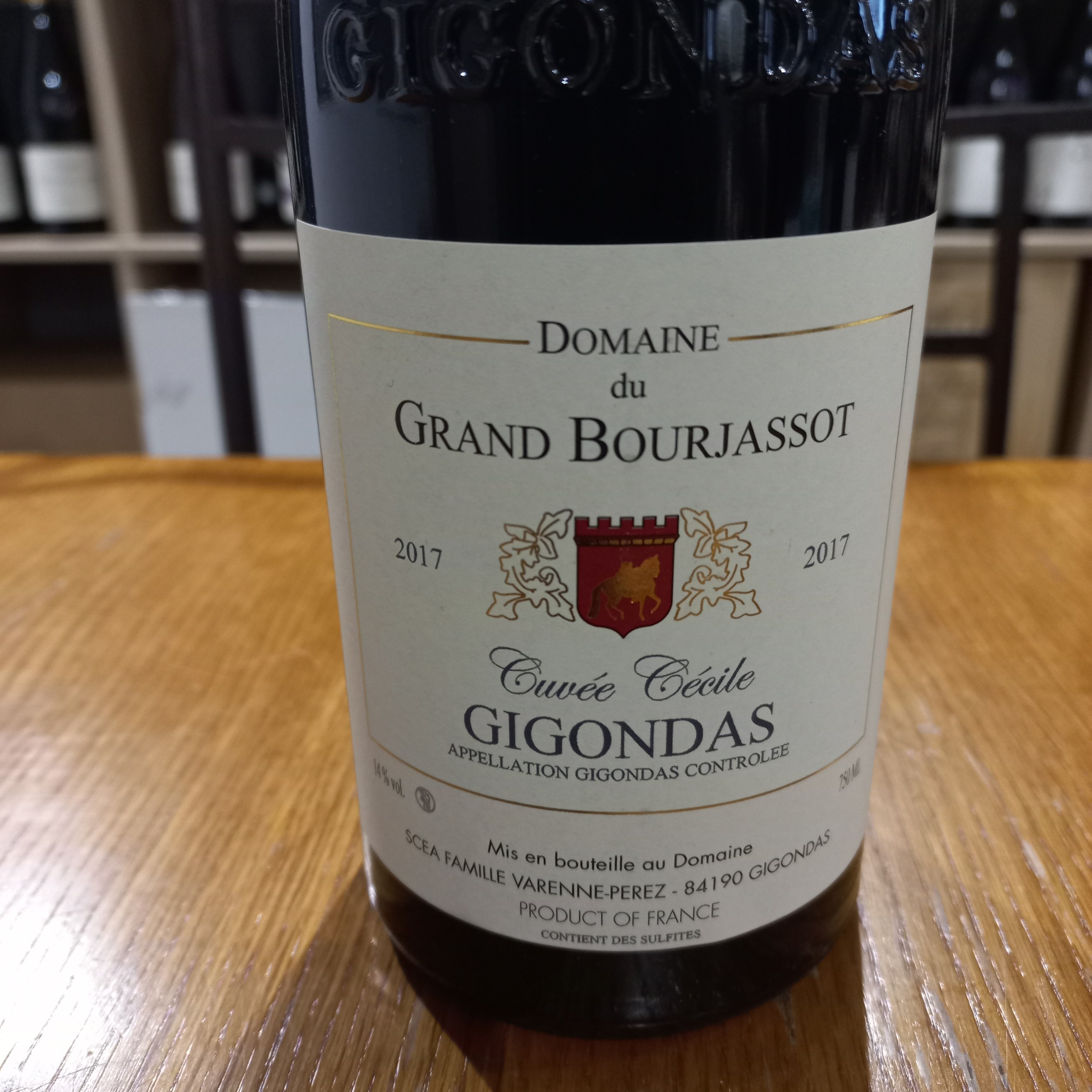 Domaine du Grand Bourjassot. Gigondas, Cuvée Cécile 2017