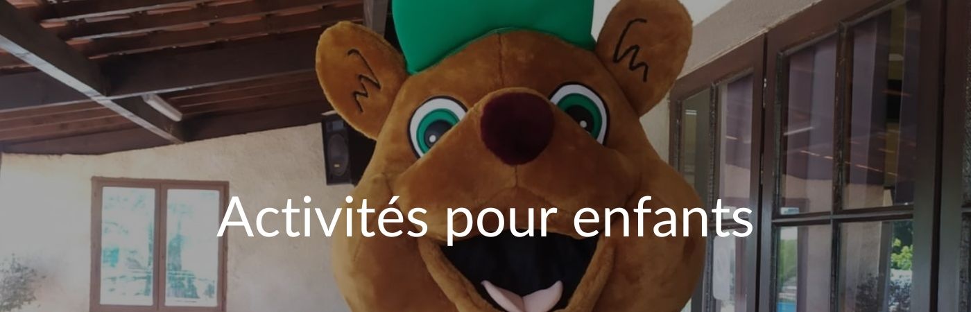 activité enfants - Camping koawa Les Routes de Provence - Forcalquier - Luberon - Verdon