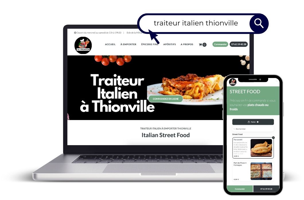 Site internet restaurant - site web
