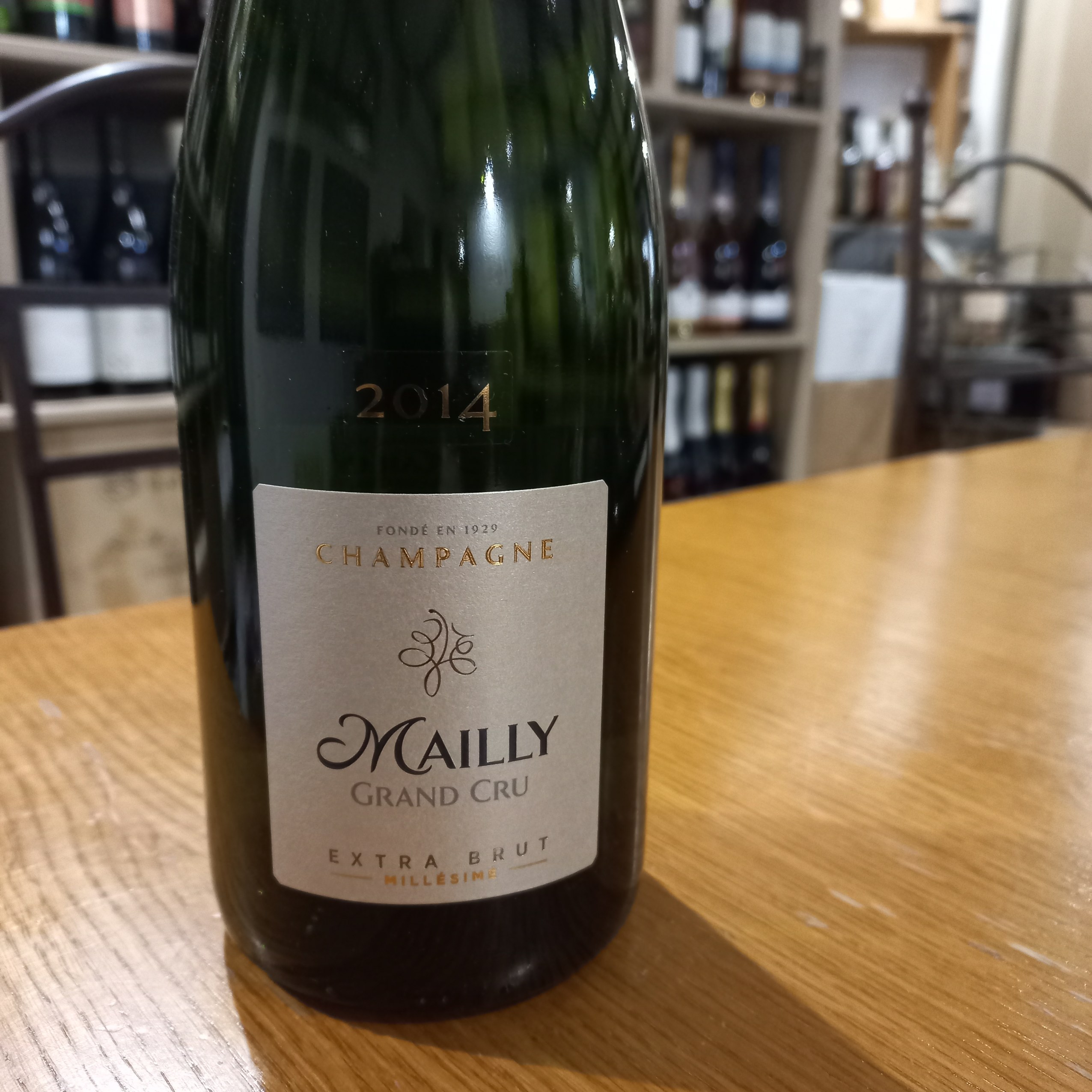 Champagne Mailly Grand Cru. Millésimé 2014