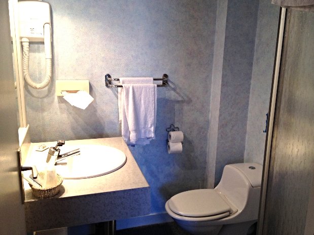 Salle de bain avec douche chambre Standard