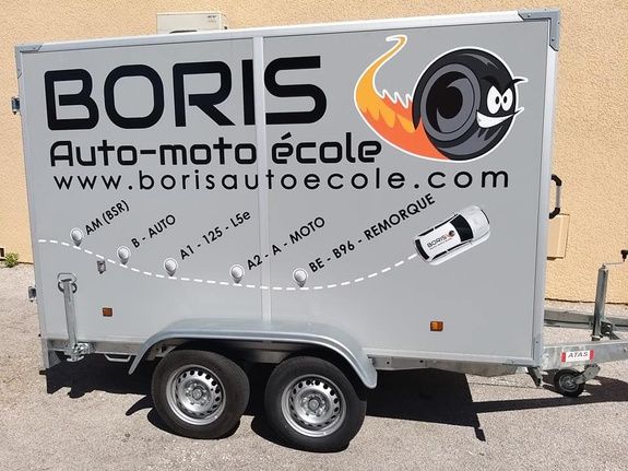 permis remorque Boris Auto-Moto école à Argelès-sur-Mer et Elne permis auto, moto ou cyclo