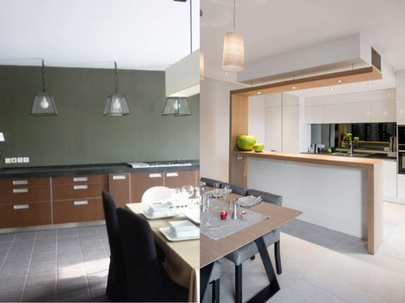 renovation-appartement-lyon-cuisine-avant-apres