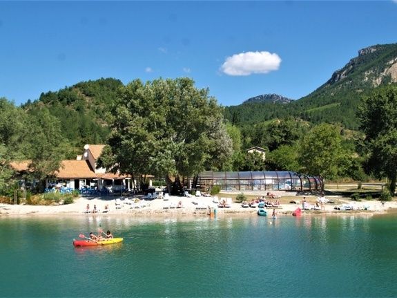 Canoë 04 - camping vercors drome piscine chauffée lac diois