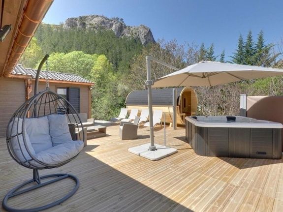 Chalet prestige 3ch princes d'orange terrasse 2